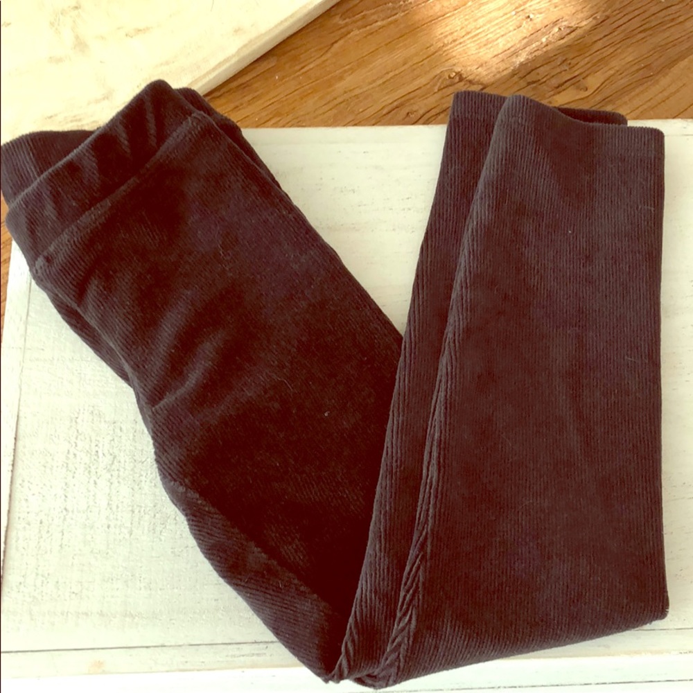 Crewcuts Girls Size 5 corduroy leggings